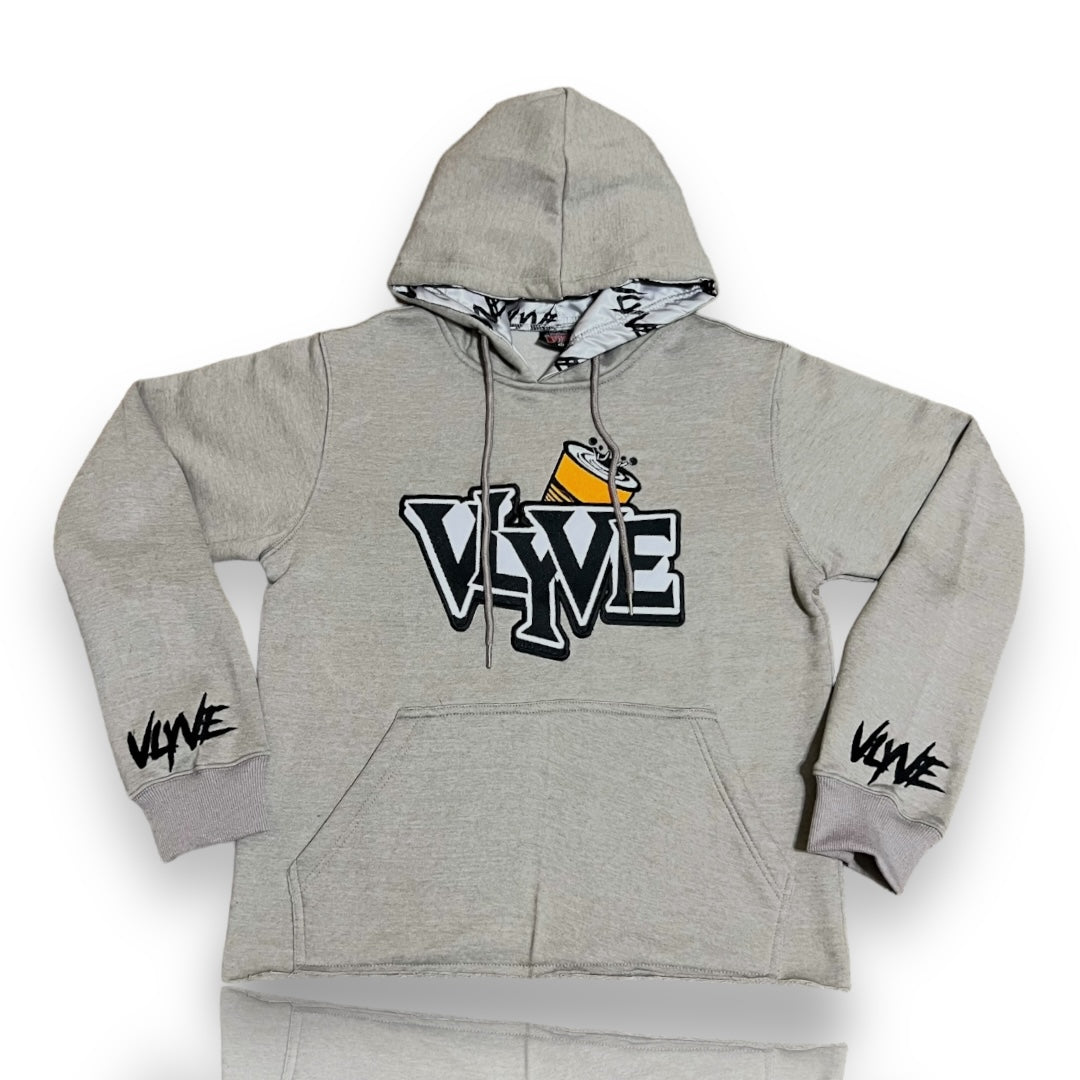 Vlyve Cropped Pullover Hoodie